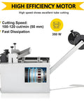 Heavy Duty Automatic Electric Heat Shrink Tube Cutter And Wire Stripping Machine That Rips Through PVC PE Cables With High Speed Motor