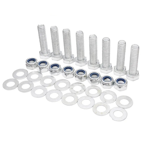 Turn Angle Adapters Steering Lock Kit For Drift Enthusiasts, Aluminum T6061, 50mm mounting screws and washers visible