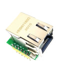 W5500 Ethernet Networking Module For Microcontrollers With SPI Connectivity Eight Socket Support 3V3 Operation 5V Tolerant IO LED