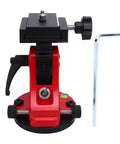 Red 90 Degree Adjustable Equatorial Mount Latitude Base Wedge For Telescopes Aluminum Alloy With Hex Wrench