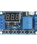 Get In Gear With This Plug And Play Digital Timer Relay Module Featuring A Sharp Led Screen And Dead Simple Settings For Bullseye Timing On Any 6 To 30 Volt Heavy Duty Build.