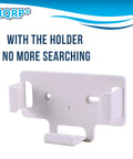 HQRP remote control holder for easy access, compatible with Rock Solid Universal Air Conditioner Remote Control.