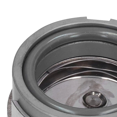 Close-up view of Solid As A Rock M7N-30 Mechanical Seal featuring graphite silicon carbide faces for pump shafts.
