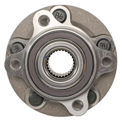 Built Tough Front And Rear Wheel Bearing And Hub Assembly 4X Kit For Ford Fusion 2013 Through 2018 Lincoln MKZ 2013 Through 2015 front view with sealed design.