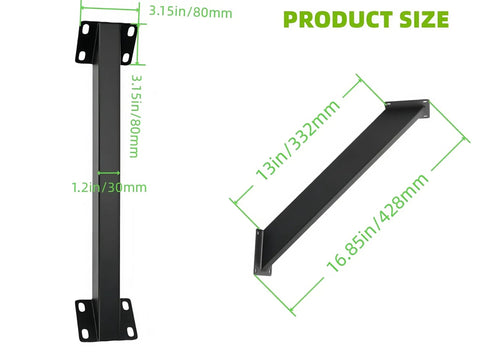 Heavy Duty Pergola Brackets Kit Four Pack Steel Corner Connectors 45 Degree Angle Support Brackets for Wooden Structures Like Treehouse Gazebo Patio Deck and Cabin Tough As Nails All Weather Rust Resistant