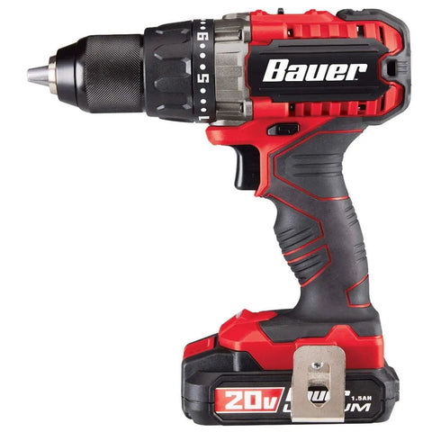 20V Hypermax Cordless Drill Driver Kit With Half Inch Chuck Two Speed Hammer Drill All Metal Gear Construction Compact