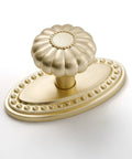 Built Tough Brushed Gold Cabinet Knobs 10 Pack With Base Brass Drawer Pulls Solid Zinc Alloy Corrosion Resistant Knockout Finish, decorative knob design