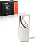 Premium Drop In Direct Replacement Electric Fuel Pump Module Assembly For Suzuki Grand Vitara 2006 Through 2008 V6 2.7 Liter side view with packaging.