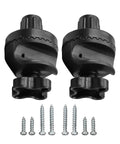 Durable Weatherproof Plastic Fittings Kit For Attaching Canopy Frame To Outdoor Swing Frame 2 Pack Plug And Play Setup with screws