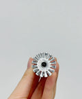 Heavy Duty Fire Sprinkler Head 1 Inch Dn25 Thread Automatic Heat Activation At 155F Pendent close-up view showing metal detail.