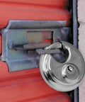 Pack Of Four Keyed Alike Stainless Steel Trailer And Multi Purpose Padlocks Comes With Eight Keys These Corrosion Resistant Locks Give Awesome Bolt Cutter Protection Using A Fully Shielded Shackle Design on a storage unit