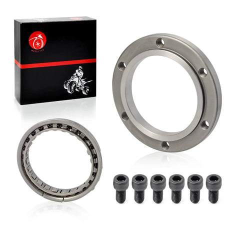 Hella Strong Starter Clutch Overrun Bearing And One Way Idler Clutch Assembly For Raptor Warrior Wolverine with screws.