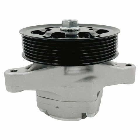 Bulletproof Power Steering Pump With Pulley Fits 2006 Through 2011 Honda Civic 18 Liter showcasing heavy duty metal construction.