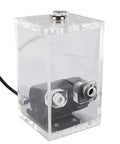 Jiawu 850Ml Computer Water Pump Reservoir Combo featuring clear sturdy acrylic construction and integrated pump for PC cooling.