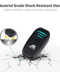 Portable Wireless Bluetooth Barcode Scanner Handheld 1D 2D Mini Reader with USB Cordless shown in shock-resistant demonstration.