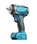 Heavy Duty Cordless Brushless Impact Wrench Pulses Raw Torque For Auto Repair Tire Rotations And DIY Builds With A Travel Ready Frame side view showcasing ergonomic grip.