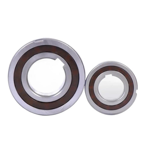 Heavy Duty One Way Overrunning Clutch Bearing CSK12 Backstop Roller 12X32X10MM with smooth outer race view.