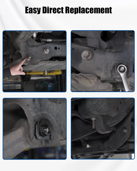 Easy installation process for Road Ready Lower Control Arm With Camber Adjustment on Hyundai Tucson and Kia Sorento.