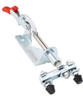 Push Pull Action Toggle Clamp 45kg Heavy Duty Clamp For Workshop Tasks Durable Iron Construction Easy Mount Base With Three Holes