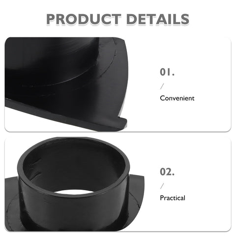 Plastic Gasket Rings 6 Pack Wear-Resistant Replacement Parts For Capsule Vending Machines Universal Fit Easy Installation Mini Vending Machine Repairs Upgrade Your Vending Machine Accessories, 90x61x25 mm black plastic rings