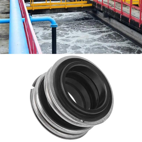 Heavy Duty Workhorse 25mm Shaft Seal for Pressure Washer Pumps, silicone carbide and graphite, designed for wastewater systems.