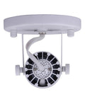 Back view of Led Flush Mount Ceiling Spotlight Dimmable 8W 600 Lumens Bright As Day Warm White 3000K With Adjustable Tilt High CRI 90 Plus