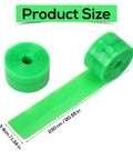 Two Pack Green Bike Tire Liners Inner Tube Flat Protectors for 12 to 29 Inch Tires, Cushy Shield, 230cm x 3.4cm size