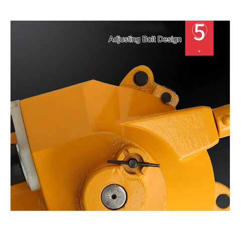 Heavy Duty Retractable Tool Balancer With 2 Meter Wire Rope And Hook For Easy Shop Floor Suspension And Hands Free Work Adjustable Tension For Holding Equipment On Assembly Lines Half To One Point Two Kilograms Capacity close-up of adjusting bolt