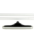 Heavy Duty Wet Dry Squeegee Vacuum Tool With 2 Piece S-Wand For 1.5 Inch Hose, Dual Blade Edges For Quick Liquid Pickup