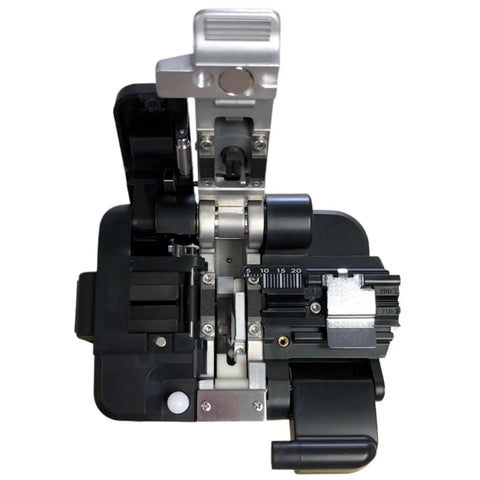 Essential Fiber Optic Cutting Knife For Precision Splicing Jobs Compatible With Most Fusion Machines Reliable Wire Cutter Tool with metal and plastic components.