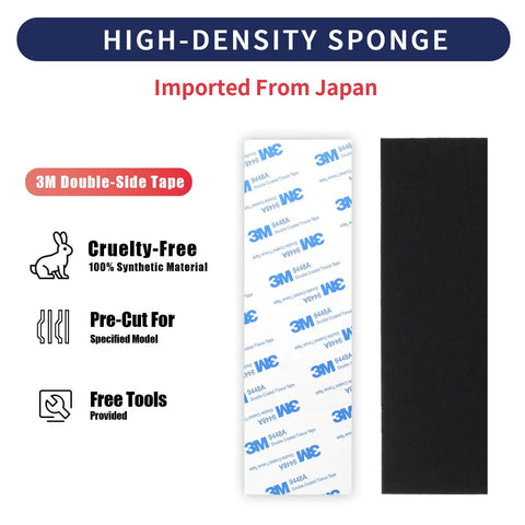 Pre-Cut Light Seal Foam Kit For Nikon FM FM2 FE FE2 Film Cameras with high-density sponge and 3M double-sided tape.