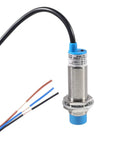 Inductive Proximity Sensor 8mm Detecting Distance 3 Pack NPN NO DC 6-36V 3-Wire M18 Switch