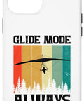 Hang Glider Pilot Case For 15 Plus Retro Glide Mode Always On Flight Vibe Protective Case For Air Sports Enthusiasts