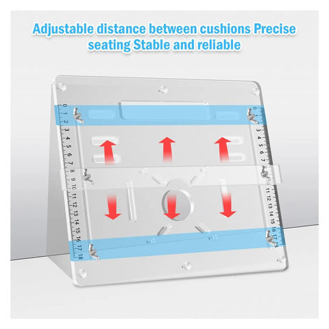Rock Solid Router Table Insert Plate And Acrylic Trimming Machine Flip Plate For Heavy Duty Woodworking Projects With Knockout Precision And Zero Sweat Alignment Every Time, adjustable acrylic insert with measurement lines.