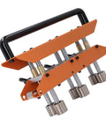 Rock Solid Roller Bender For Sheet Metal Bending 0 To 90 Degrees, precision metal bending tool with adjustable components.