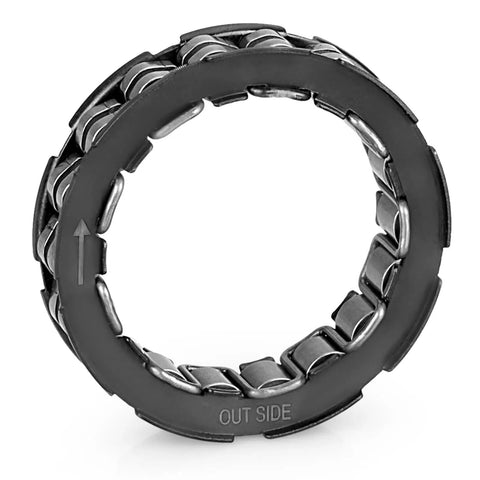Bombproof Clutch Hub One Way Bearing Fits Yamaha Big Bear Kodiak Grizzly Rhino Wolverine Viking Aftermarket Replacement For 350 400 550 660 700 850 Atv 4Sh1666400000, detailed view of the bearing's inner structure.