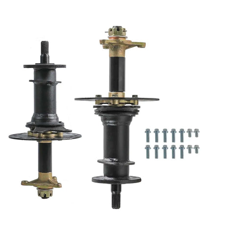 Heavy Duty Rear Axle Differential Shaft 30 Inch 760mm, 16T Drive, 3 Hole Wheel Hub Spacing 78mm And 156mm, Disc Rotor Compatible