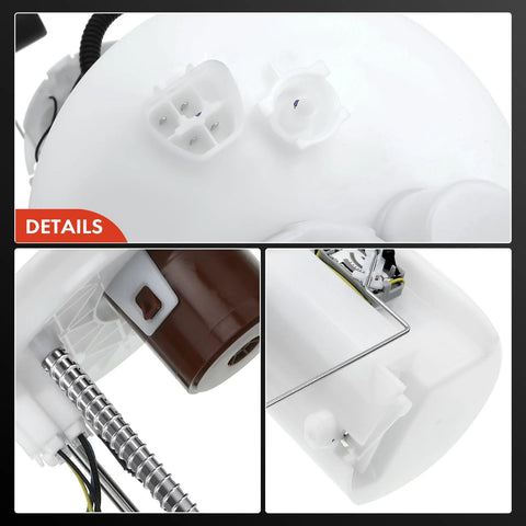 Fuel Pump Module Assembly With Sending Unit Plug And Play Direct Fit For Toyota Yaris 2006 2018 1.5L DOHC Gas And Scion is xD 2008 2014 1.8L Replacement 2322021132 2322021210 details view
