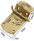 Tough As Nails Grand Piano Top Hinge And Piano Cover Lift Support Hardware Featuring Slick Moving Lid Mechanism for robust piano access.