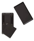 Ultra Portable High Precision Digital Portioning Scale With Cover For Accurate Weighing In Ounces And Grams 16 Oz 500 G Black battery compartment