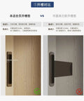Comparison of Heavy Duty Hidden Door Self Closing Hinge Dead Silent Hydraulic Buffer setups for optimal door performance.