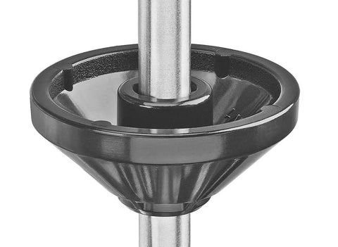 Centering Cone For Fixed Base Compact Router DNP617 Pro Grade Precision Router Accessory showing steel pin and plastic cone