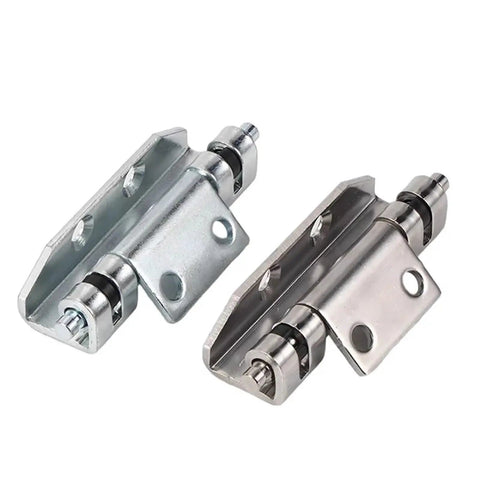 Heavy Duty Stainless Steel Door Hinges for Distribution Boxes and Switchgear Rust Proof industrial hardware, shown from side angle.
