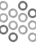 High Strength Thrust Needle Roller Bearings With Washers Set Of 4 Steel Flat Needle Roller Bushings Industrial Grade washers collection.