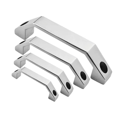 Heavy Duty Solid 304 Stainless Steel Cabinet Pull Handles For Drawers And Doors, 4 Sizes Available, Satin Nickel Finish
