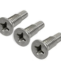 Three Pack Door Latch Lock Motor Actuator Outer Handle Kit With Flat Head Mount Screws M6x18.5mm for Honda Acura