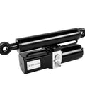 Heavy Duty Electric Linear Actuator Featuring Rock Solid Copper And Steel Construction 2 Ton Load Capacity Dc 12V Hydraulic Lift System 0.98 Inches Per Second Speed 200Mm Stroke For Solar Tracking Platforms Built Different To Handle Beast Mode Workloads in close-up view.