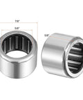 RC101410 Needle Roller Bearing One Way Clutch Top Shelf 5/8 Inch Bore 7/8 Inch OD 5/8 Inch Width ST14 Steel Drawn Cup Gcr15 Rollers showing dimensions.