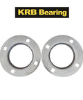 Rock Solid PF211 Round Flange Bearing Housing Double Pack Of Two Pairs Heavy Duty zinc coated pressed steel mounts