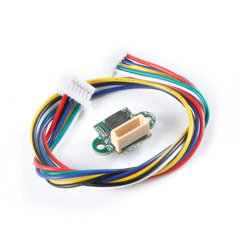 Top Shelf TW10S UART Laser Distance Sensor Module Featuring Killer Precision Infrared Ranging And Rock Solid Serial Connections For Maker Projects Everywhere, compact size with multi-color wiring.